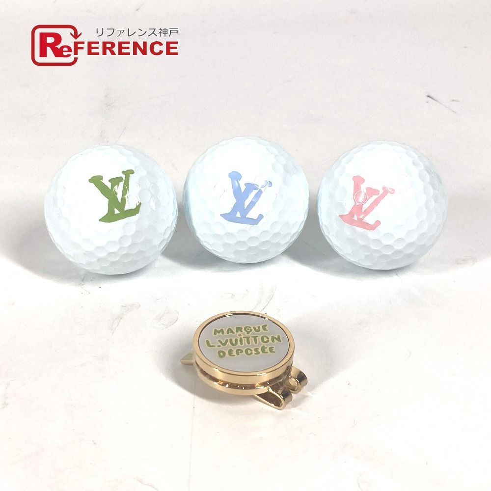 【メール便送料無料対応可】 LOUIS ボール ゴルフボールキット ボール ルイヴィトン VUITTON ラウンド用品・アクセサリー