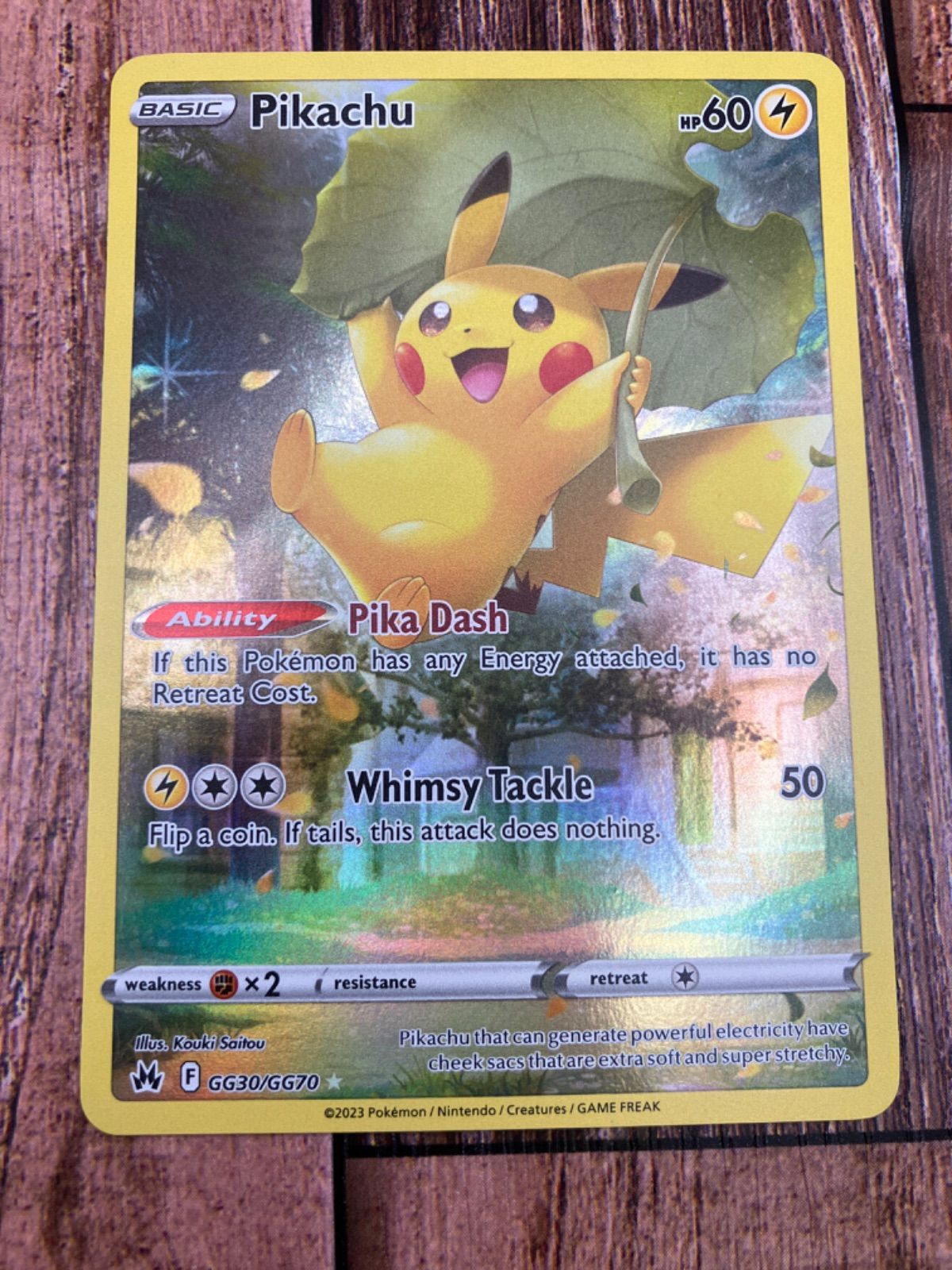 ★PSA10★【英語版/Pikachu/ピカチュウ/AR】#GG30/GG70 Amazon.com: Pokemon – Pikachu GG30/GG70 -Crown Zenith