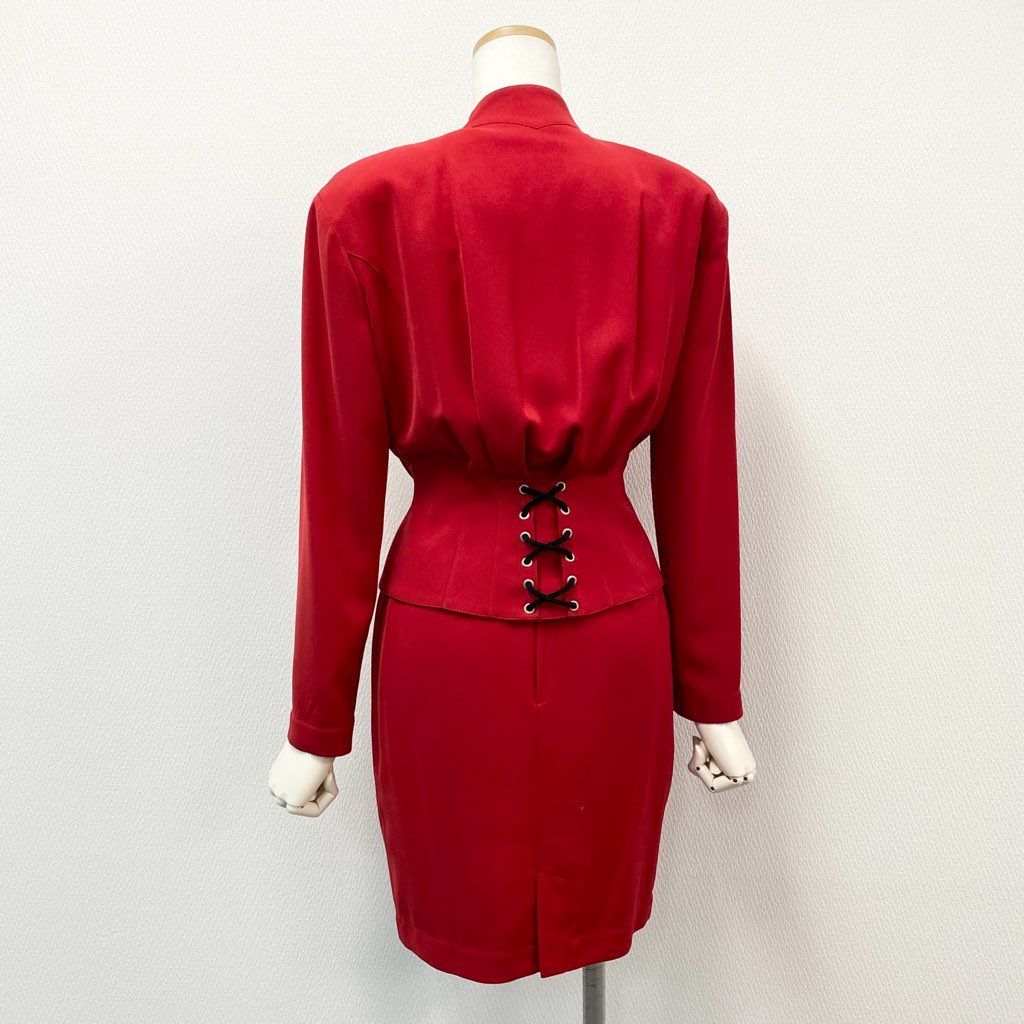 THIERRY MUGLER セットアップ スカートスーツ 42 THIERRY MUGLER セットアップ スカートスーツ 42 【公式通販】