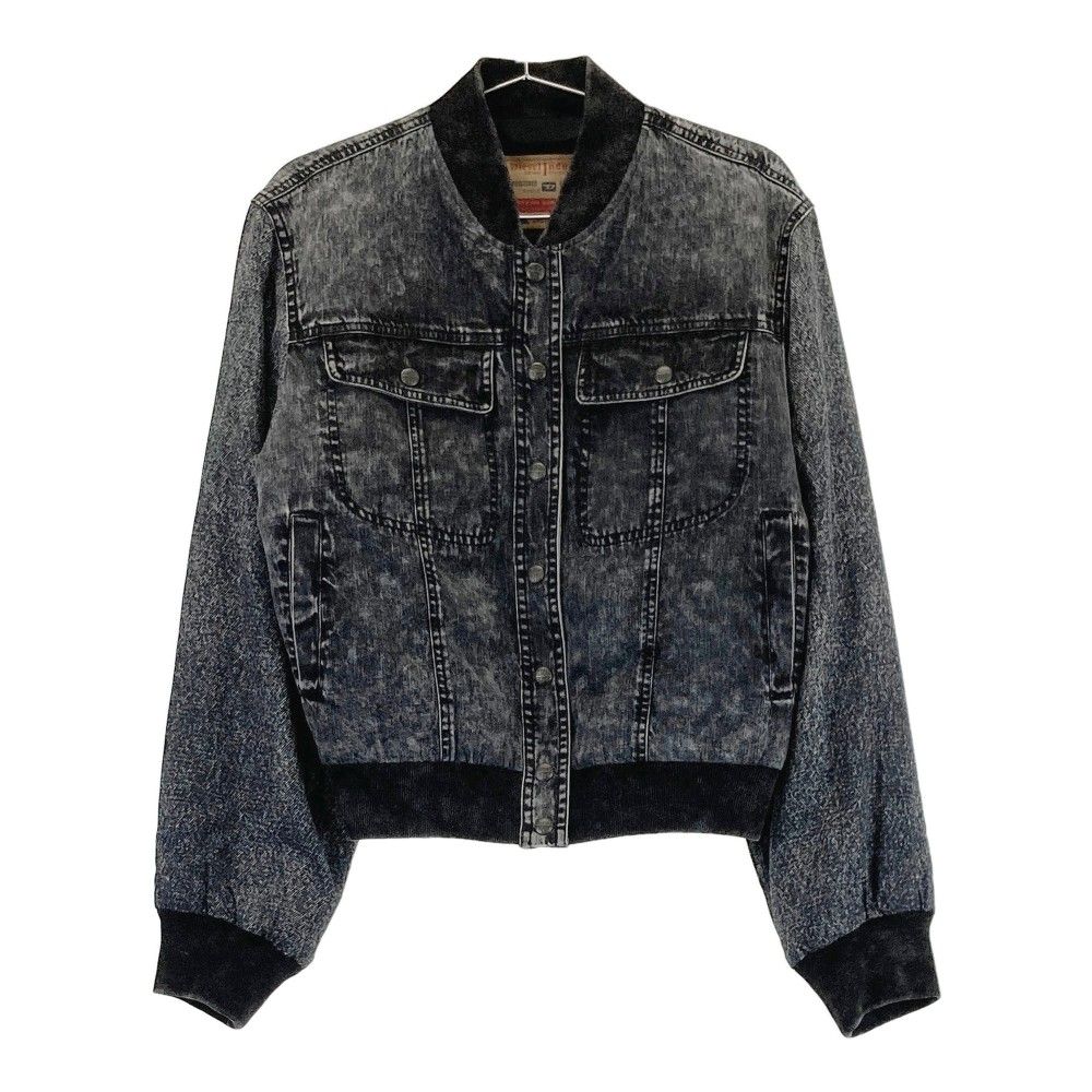 【美品】DIESEL ディーゼル デニム ブルゾン MA1 XL DIESEL（ディーゼル）の「メンズ 22FW デニム ジャケット MA1