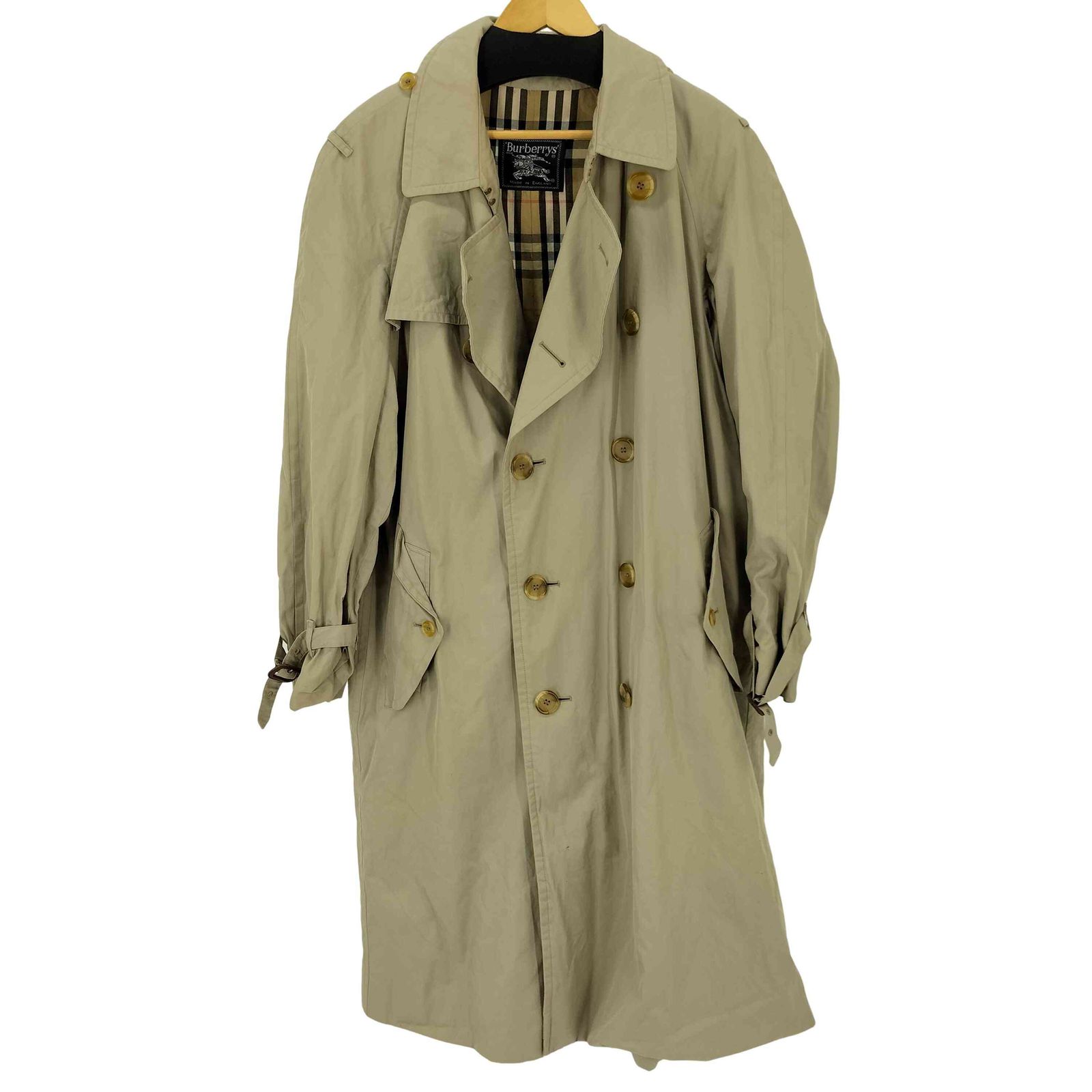 バーバリーロンドン BURBERRY LONDON 裏地ノバチェックトレンチコート