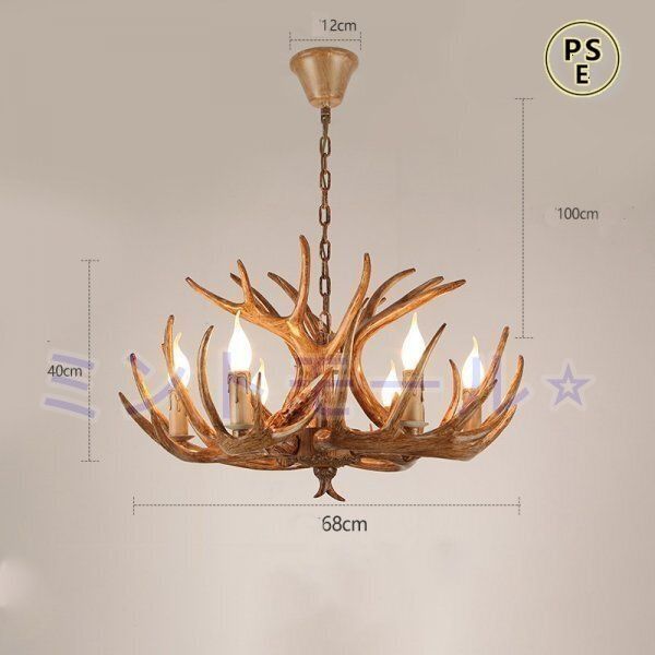 北欧デザイン鹿の角ペンダントライトペンダントライト 天井照明器具