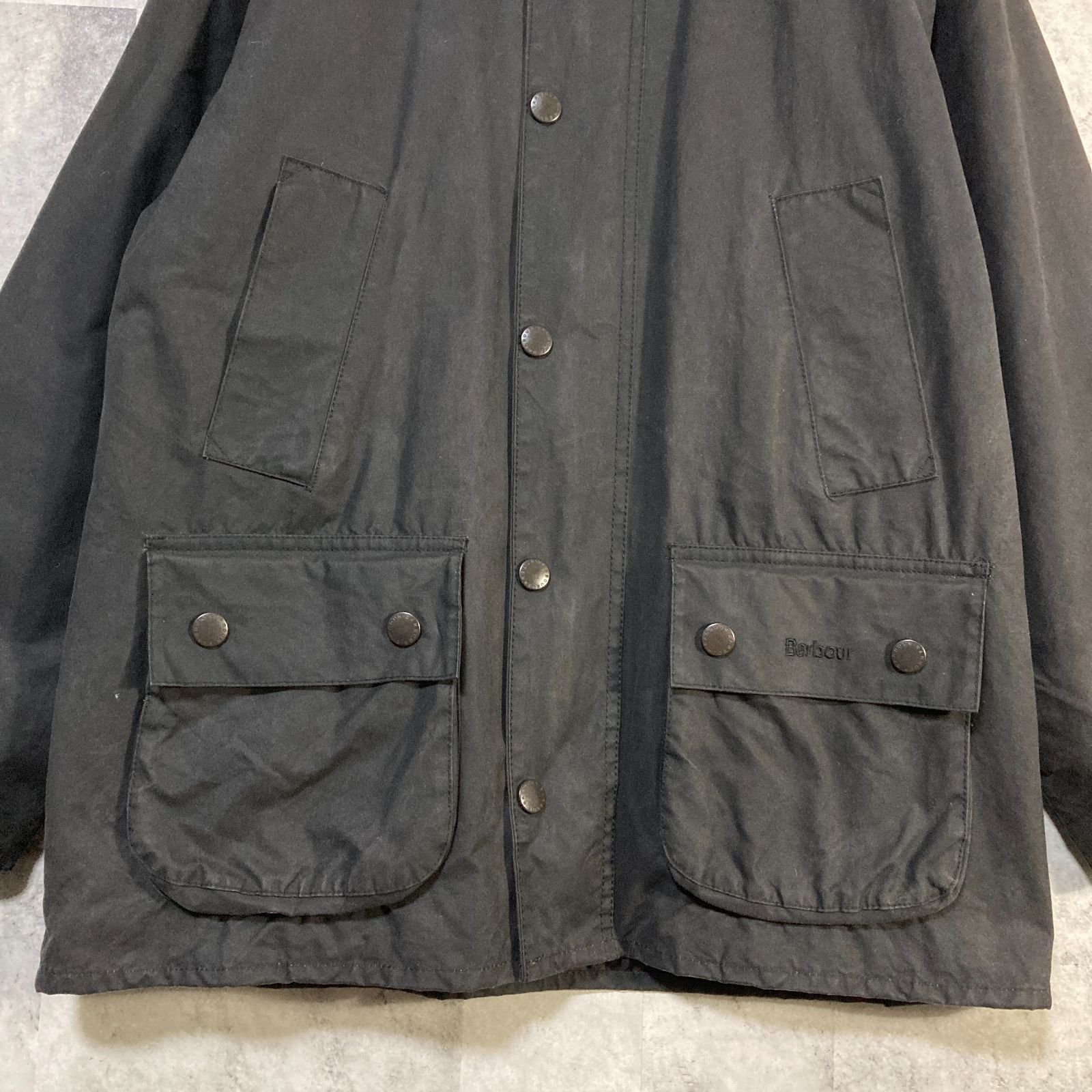 英国製 Barbour バブアー オイルドジャケット BEDALE ブラック