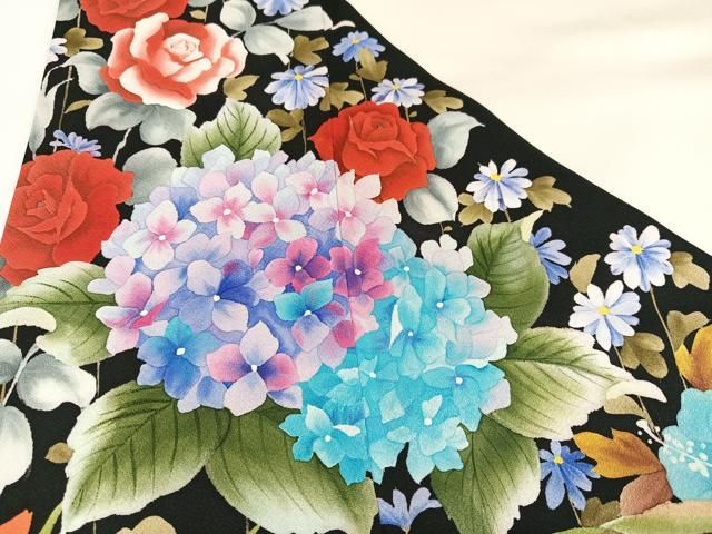 平和屋着物○染色作家 斉藤三才 訪問着 縞 正絹 逸品 AABA4947np 平和屋