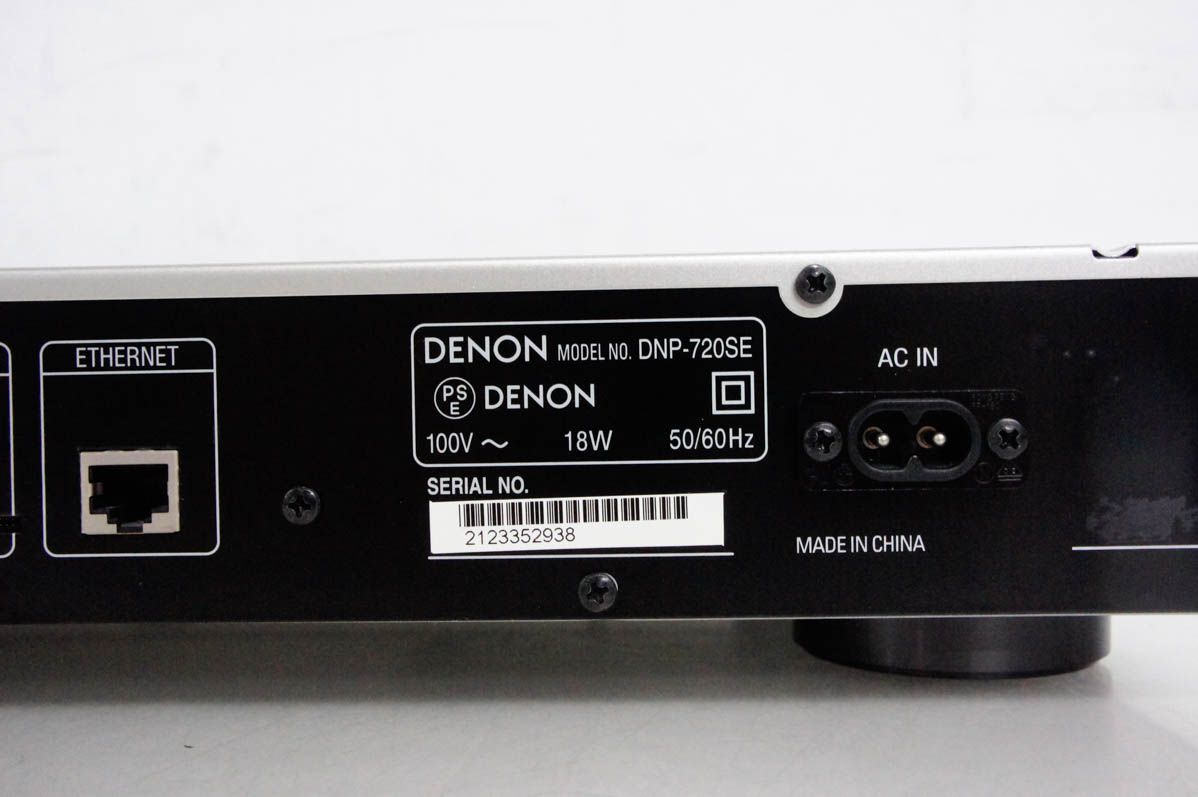  DENONデノン ネットワークオーディオプレーヤーDNP-720 SE ハイレゾ音源対応 その他 ネットワークオーディオプレイヤー