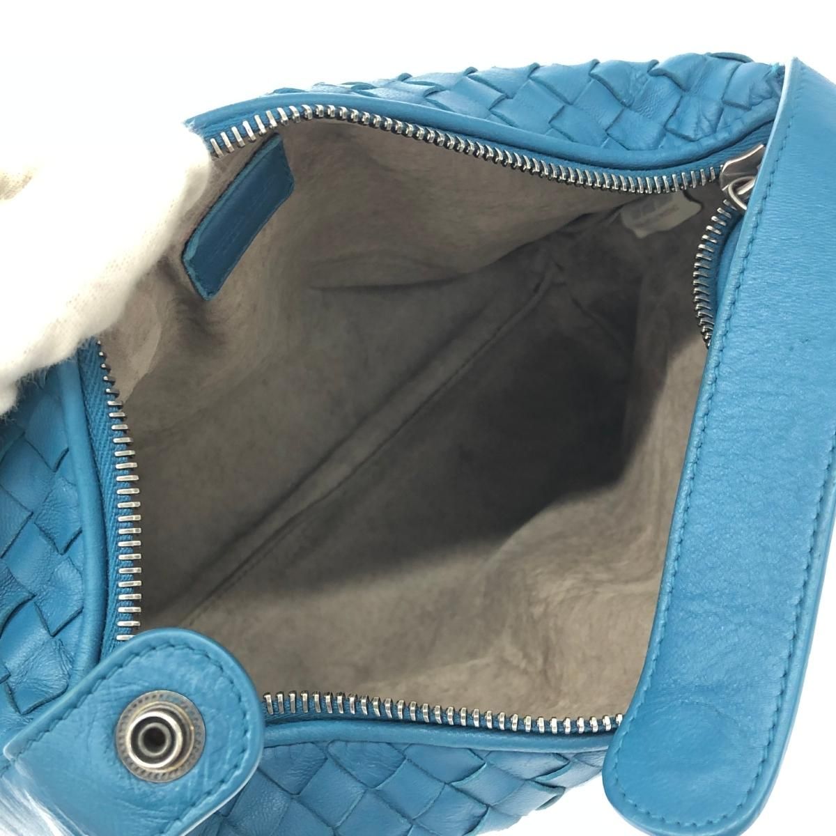 美品 BOTTEGAVENETA バニティバッグ イントレチャート ポーチ 美品 BOTTEGAVENETA バニティバッグ イントレチャート ポーチ