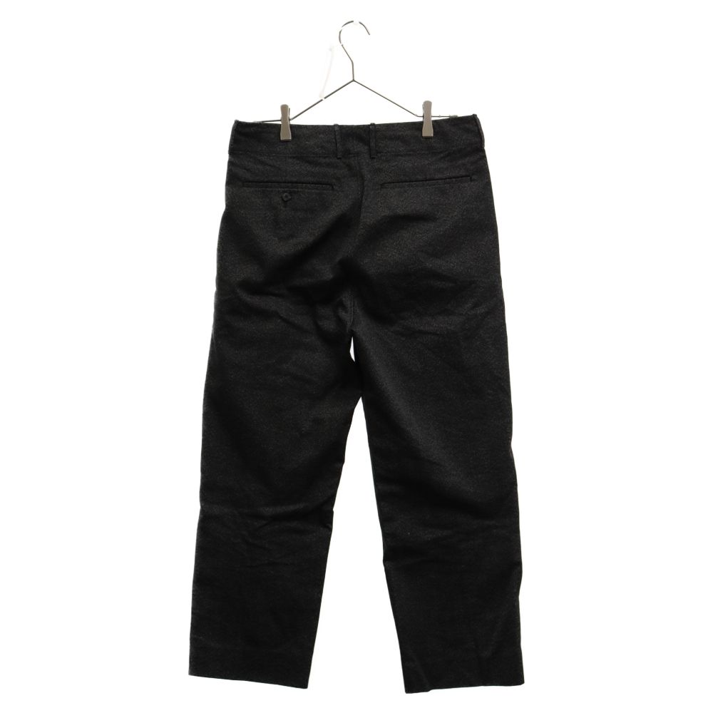 AURALEE (オーラリー) EX WASHED FINX POLYESTER CHINO TAPERED ウォッシュド フィンクス ポリエステル  チノ テーパードパンツ ブラック A20AP01PN - メルカリ