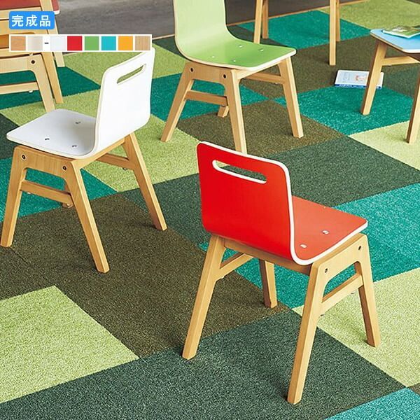 キッズチェア 業務用家具 送料無料 完成品 店舗 施設 コントラクト