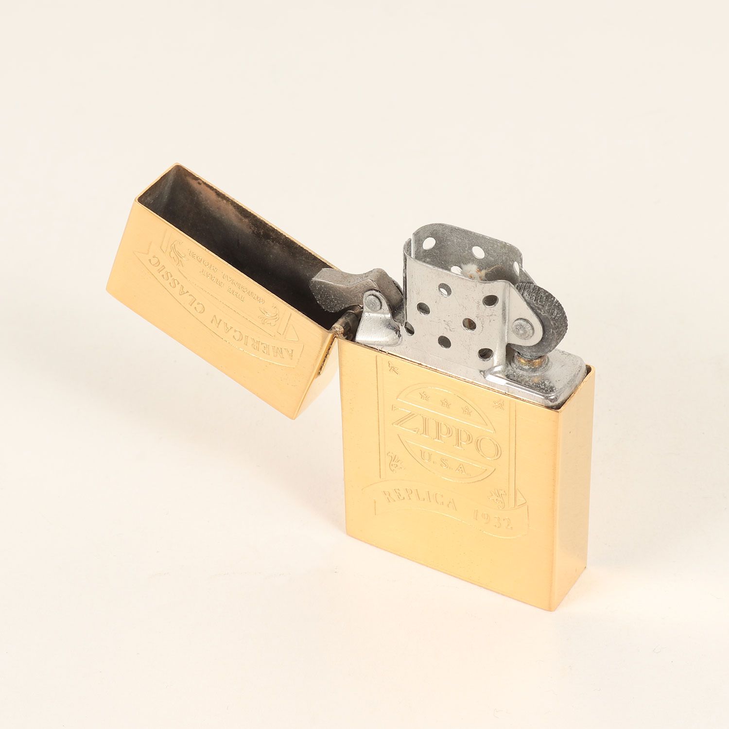 ZIPPO ジッポ オリジナル 1932レプリカ ロゴ刻印 ライター