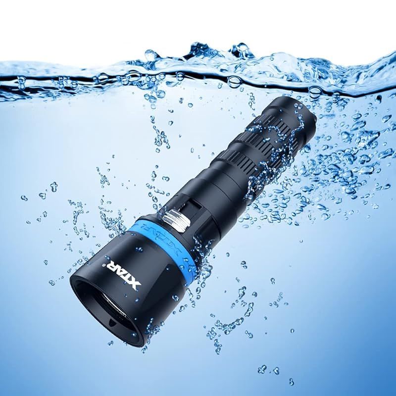 【新着商品】水中懐中電灯XTAR DS1 1000lm ダイビングライト IPX 8級防水 ダイビング、スピアフィッシング、キャンプ、防災、緊急対応などに適用されます (DS1 KT) 0