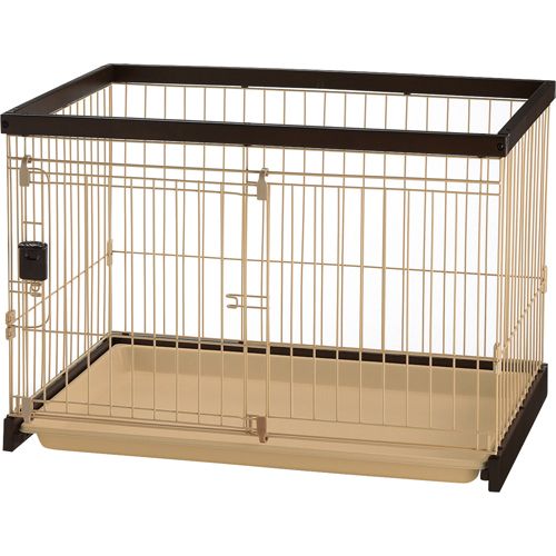 2営業日で発送 ha039 Richell リッチェル 木製お掃除簡単ペットサークル 90-60 超小型犬 小型犬用 ダークブラウン 89511-5