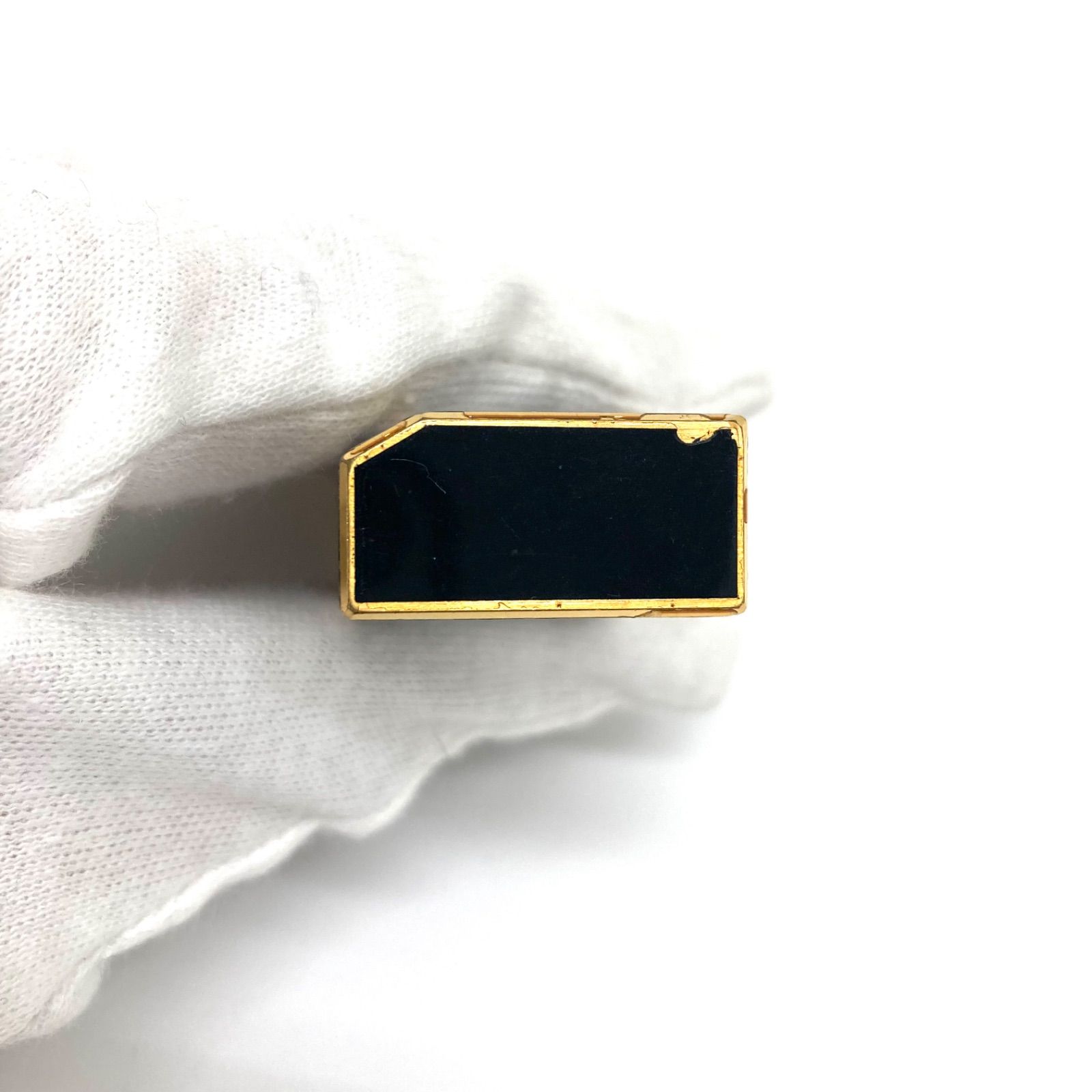 ◇Cartier◇カルティエ ガスライター ブラック ゴールド - メルカリ