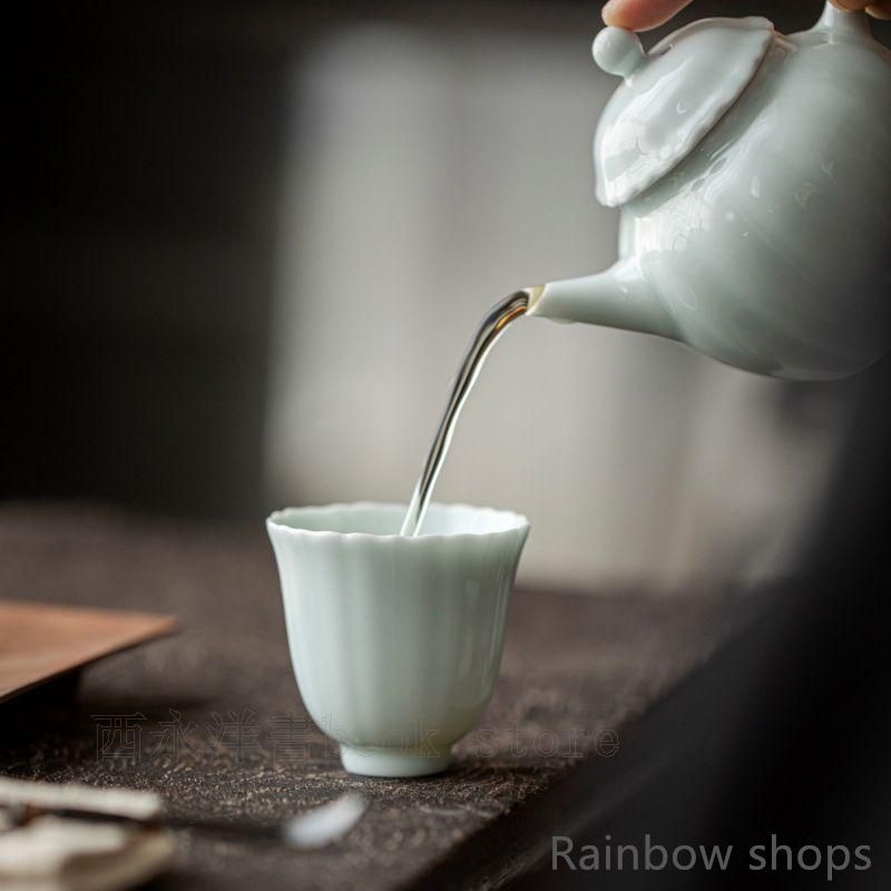 楽天市場】建水紫陶 手作り 中国茶器 コップ付き 220~260ml 茶壺