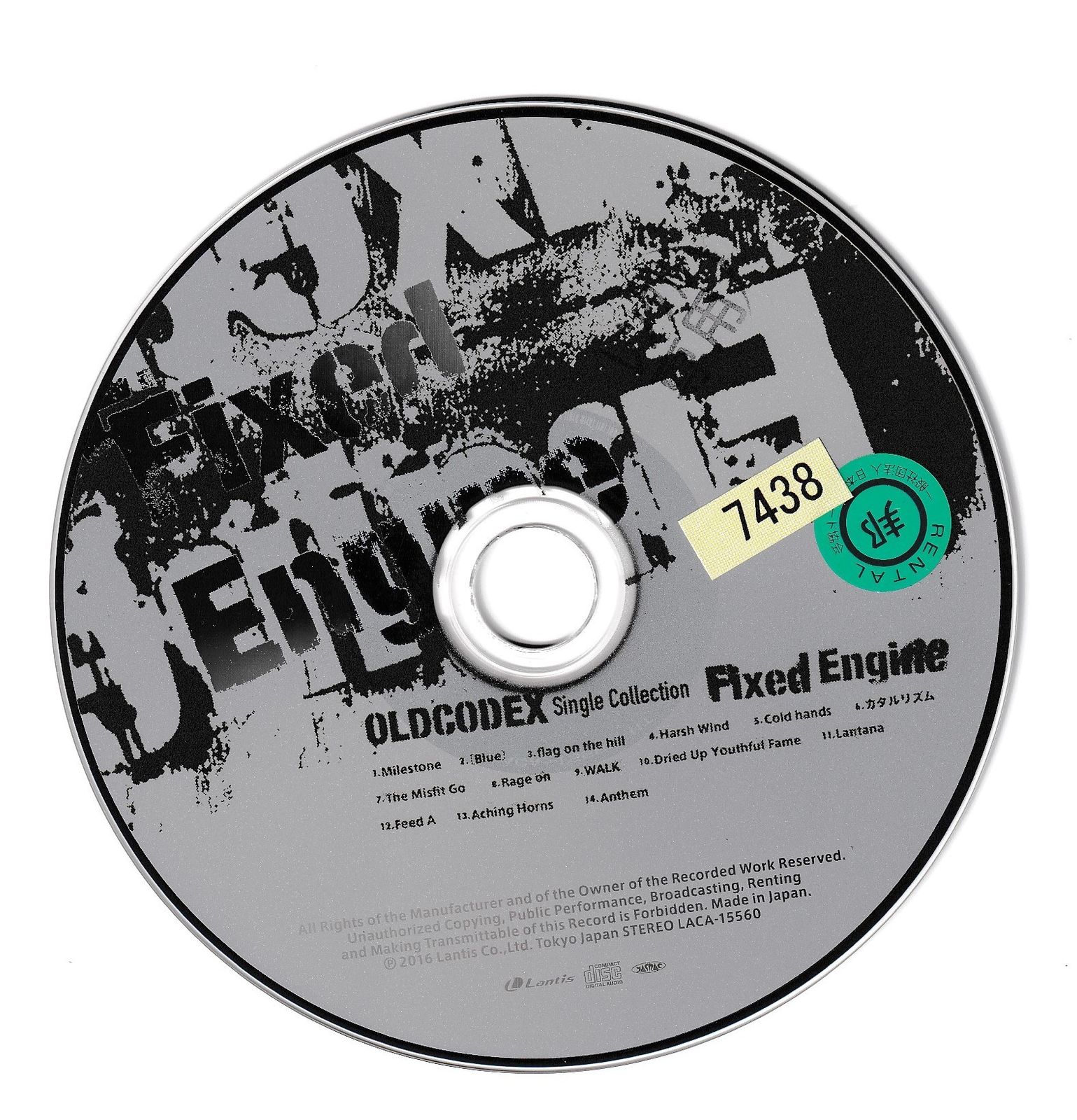 KC 3617 OLDCODEX Single Collection「Fixed Engine」 OLDCODEX
