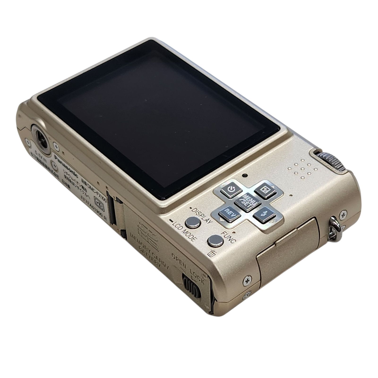 美品】Panasonic LUMIX DMC-FX100 デジタルカメラ 充電器付き 