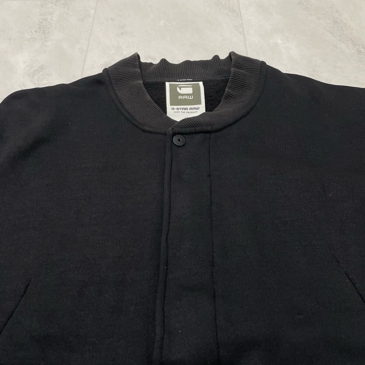 G-STAR RAW ジースターロウ スウェットスタジャン sweat ブルゾン 裏 