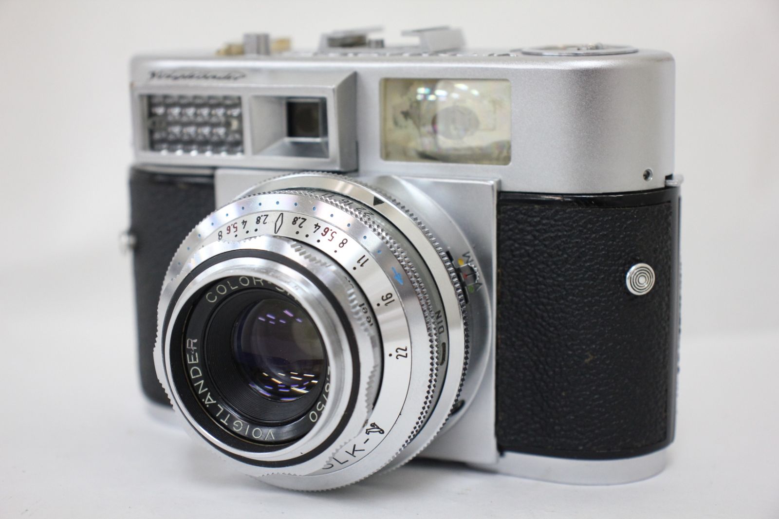 訳あり品 フォクトレンダー Voigtlander VITOMATIC II a COLOR-SKOPAR 50mm F2.8 レンジファインダー カメラ e2823