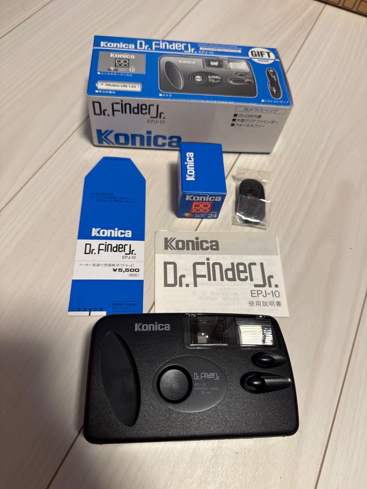 Konica Dr.Finder jr EPJ-10 フィルムカメラ 新品未使用 - メルカリ