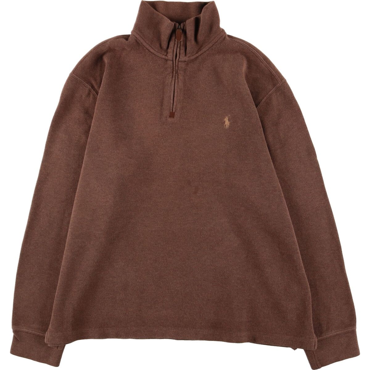 古着 ラルフローレン Ralph Lauren POLO RALPH LAUREN コットンニットハーフジップセーター メンズL /eaa363787 【中古】/eaa363787