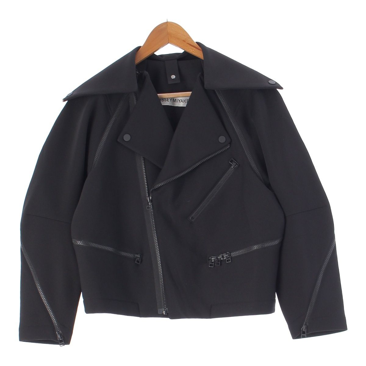希少 ISSEY MIYAKE 2WAY ボンディング ライダースジャケット 希少 ISSEY MIYAKE 2WAY ボンディング ライダースジャケット