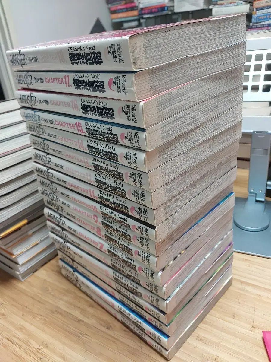 MONSTER 全巻 浦沢直樹 1-18 所蔵用 IN