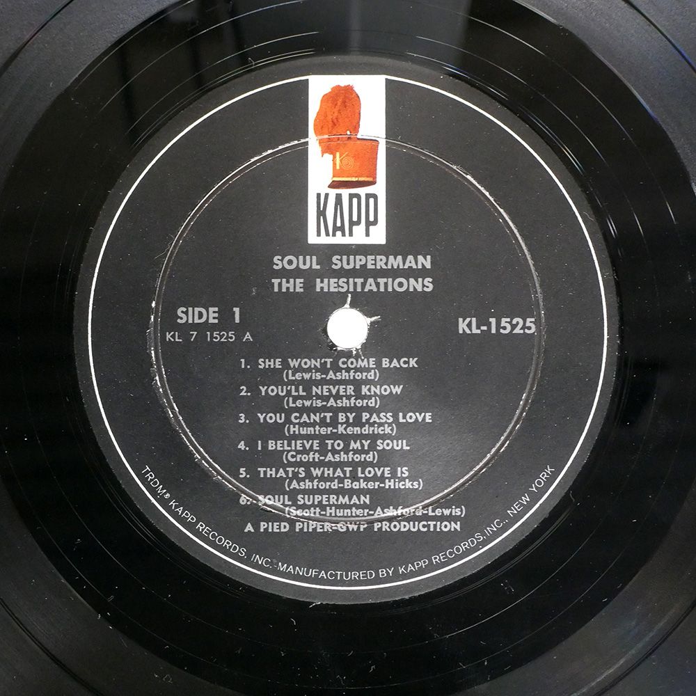 HESITATIONS|SOUL SUPERMAN|KAPP