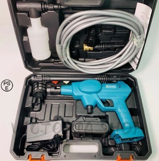 【新品・未使用】高圧洗浄機 コードレス 家庭用 ハンディ クリーナー 強力 21v充電式 洗車タオル 小型 洗浄機 電動工具 家庭用 洗車 掃除 大掃除 水 清掃 PSE認証済み