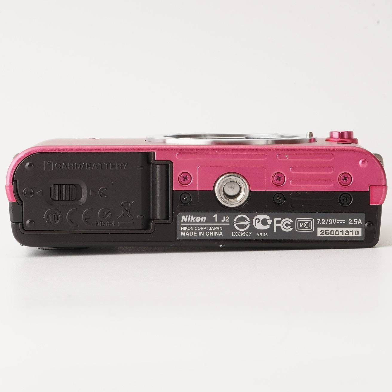 Nikon 1 ニコンワン J2 ピンク 撮影可 ジャンク扱い】 Nikon 1 J2 レンズキット ピンク 撮影可