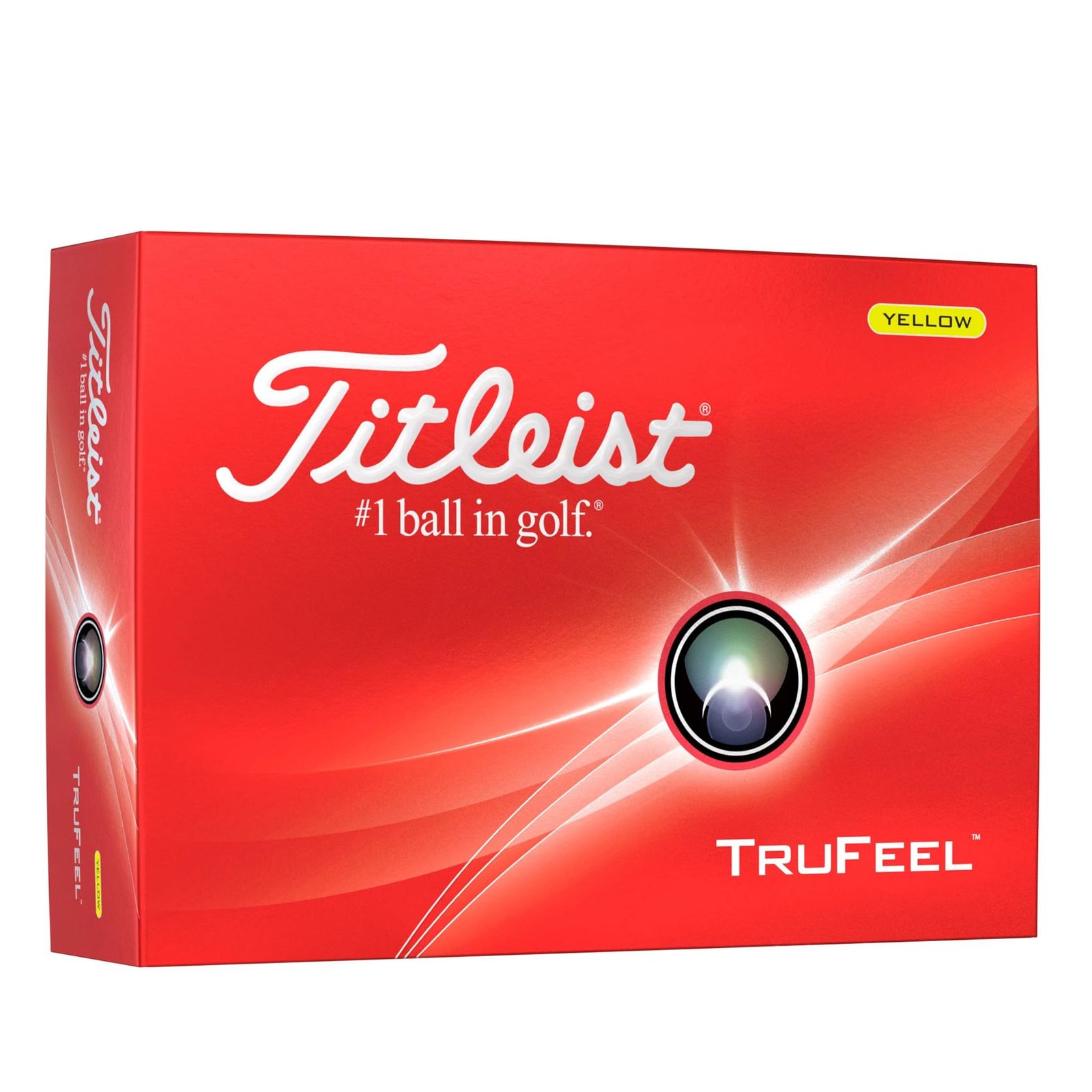 TITLEIST(タイトリスト) ゴルフボール 24 TRUFEEL DZ ユニセックス イエロー 