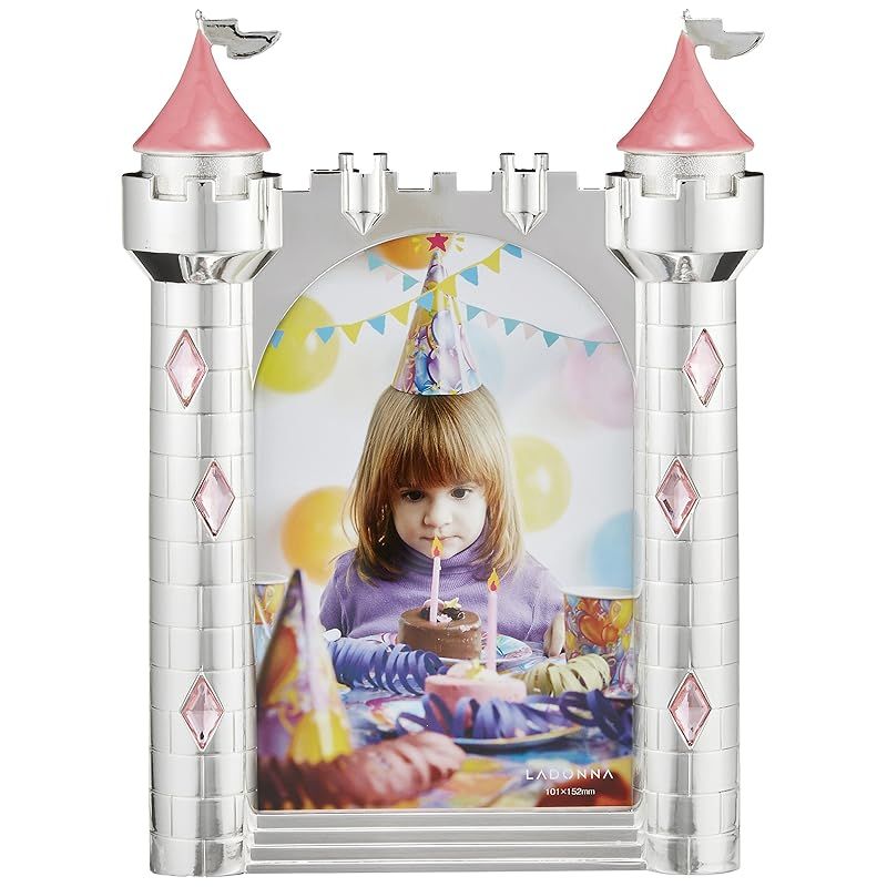 ラドンナ フォトフレーム ベビー ピンク お城フレーム MB48-P-PK 0
