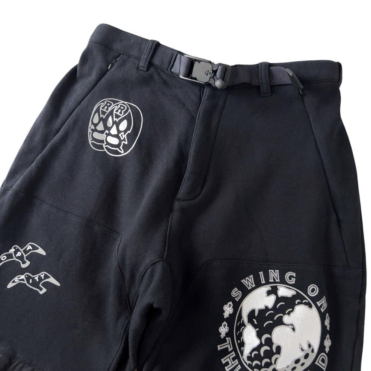 美品 Russeluno GOLF ラッセルノ 裏起毛 スウェット ジョガーパンツ 