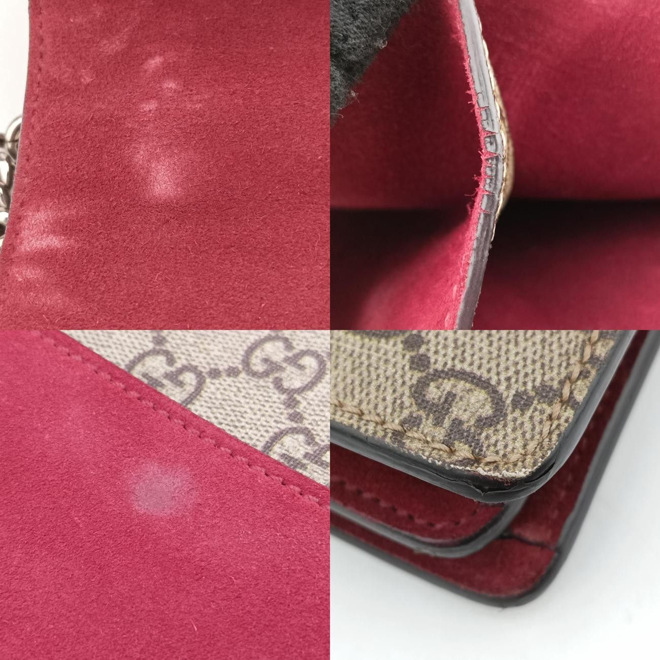 グッチGucciディオニュソスベージュ×レッド×マルチ PVCコーティングキャンバス