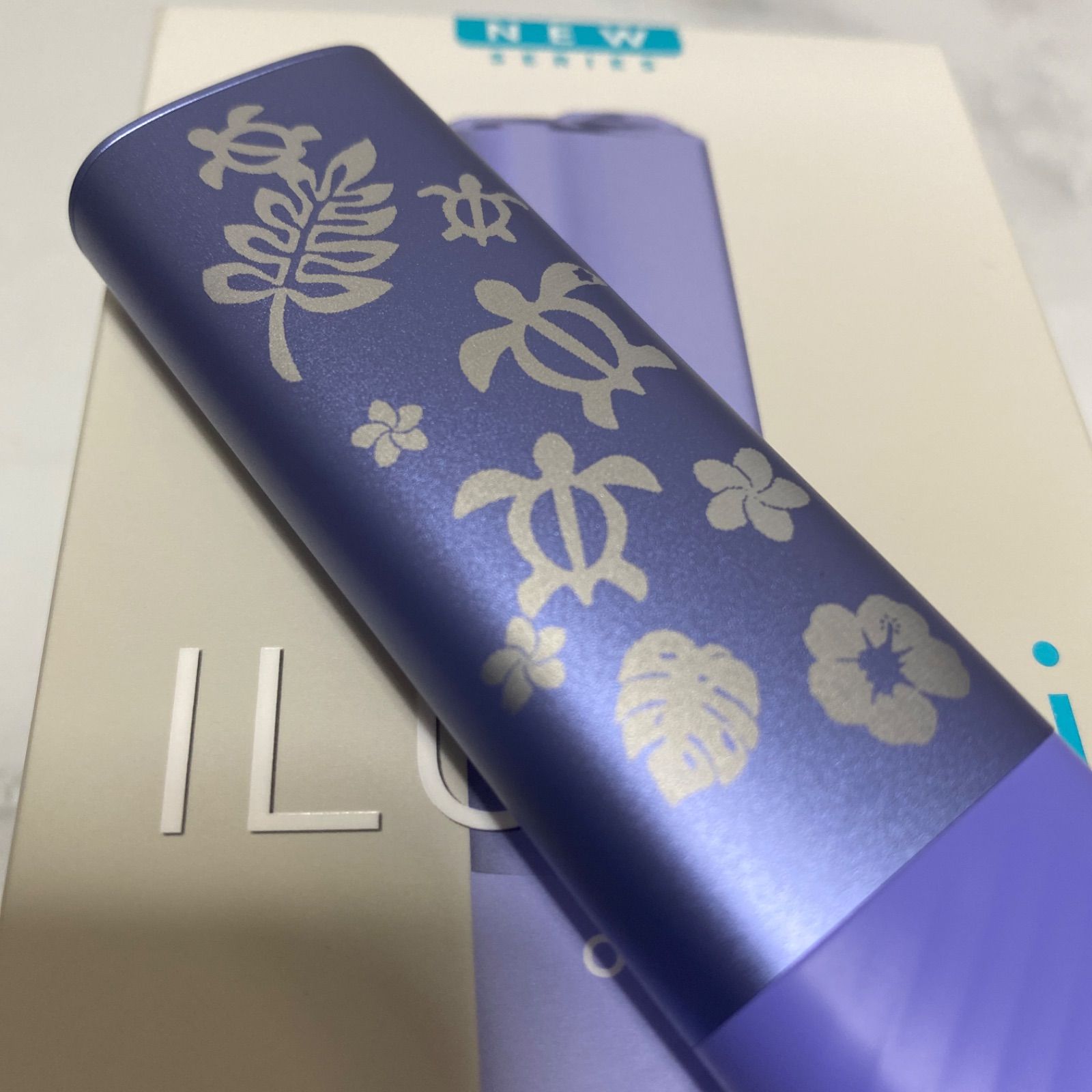 ホヌ ハワイアン デザイン レーザー加工 iQOS ILUMA i ONE アイコス