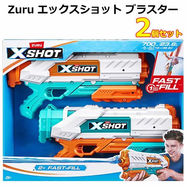 Zuru エックスショット X-Shot トイガン 2個パック 300発 Zuru エックスショット X-Shot トイガン 2個パック 300発