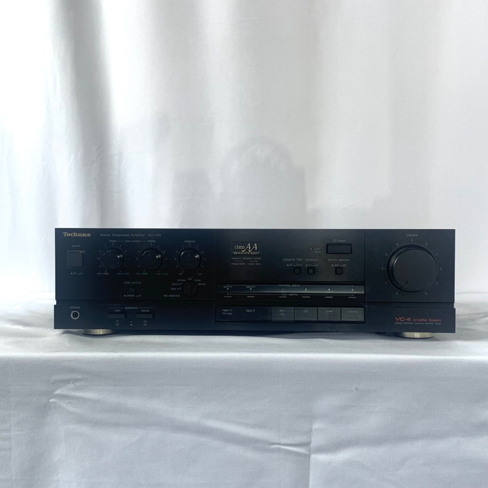 Technice テクニクスSU-V60 プリメインアンプ Technice テクニクス SU-V60 プリメインアンプ classAA