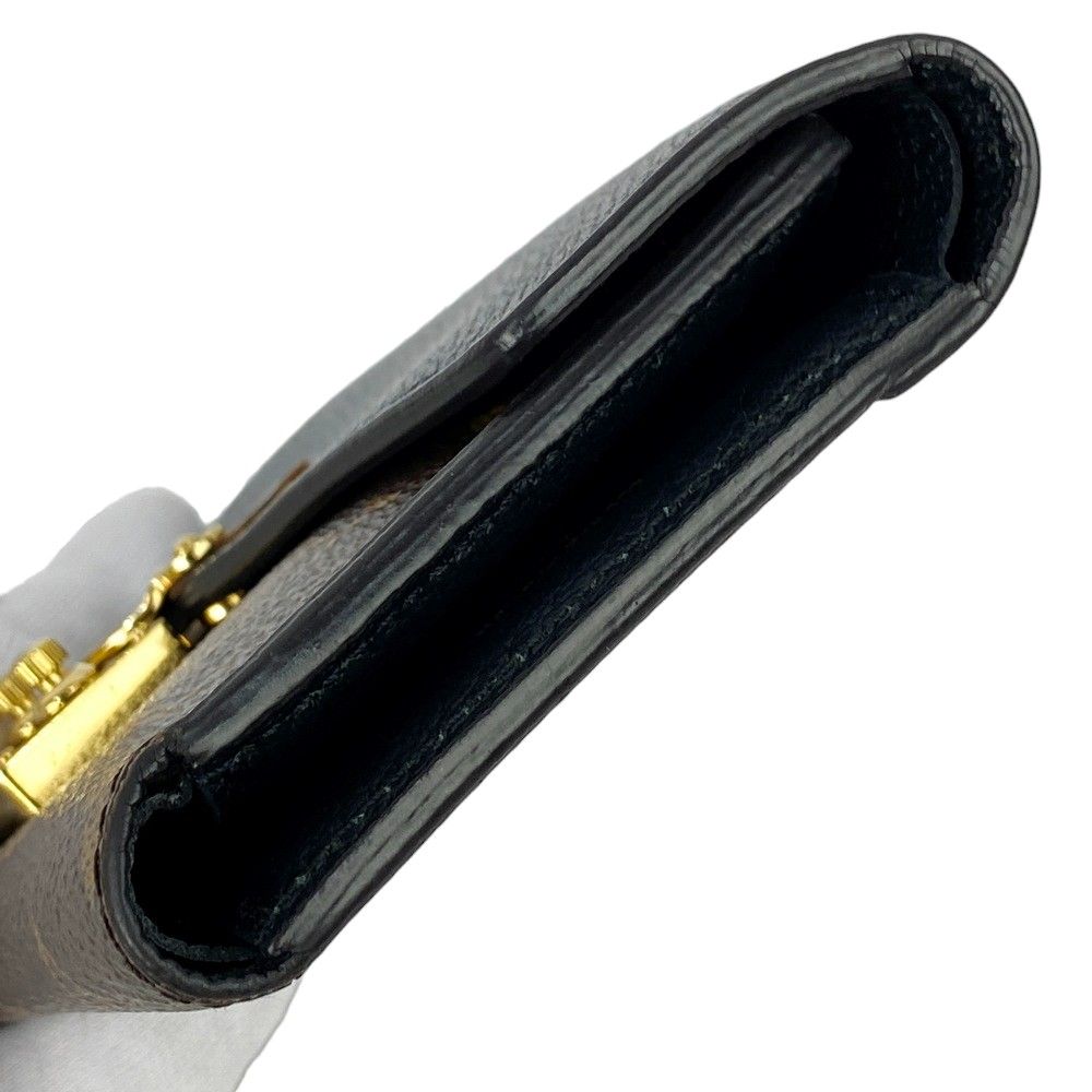 ■中古■　ルイヴィトン ポルトフォイユ パラス コンパクト 二つ折り財布 モノグラム ノワール M67479 【190766】 □中古□ ルイヴィトン ポルトフォイユ パラス コンパクト 二つ折り