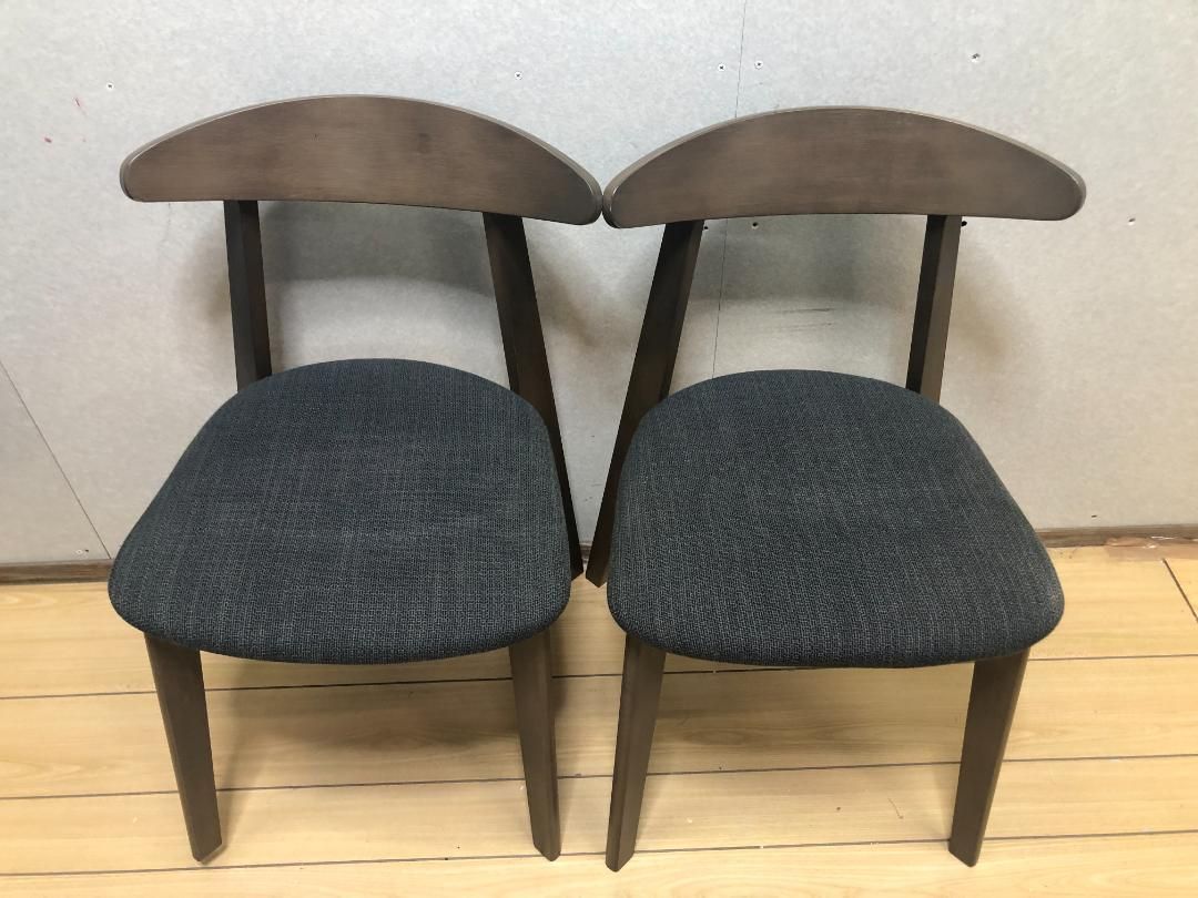 IKEA イケア ダイニングチェア2脚セット HANSOLA ハンソーラチェア 250421-7-