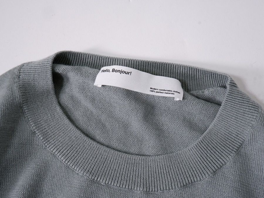 L'Appartementアパルトモン 2021 SIDE SLIT KNITサイドスリットニット[LKNA78070] L'Appartementアパルトモン 2021 SIDE SLIT KNITサイドスリット