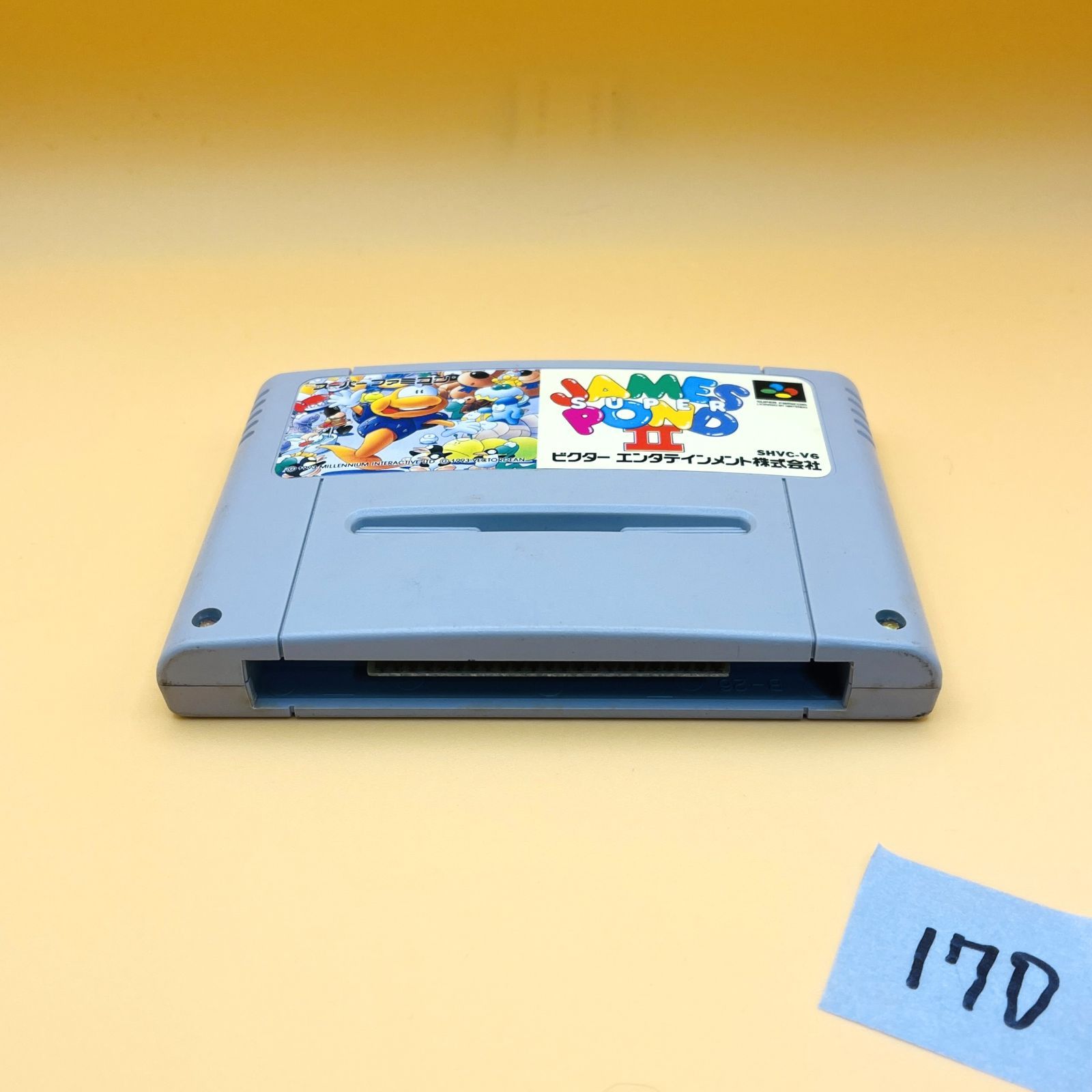 ◇170 スーパージェームスポンド2 JAMES POND Ⅱ スーパーファミコン 