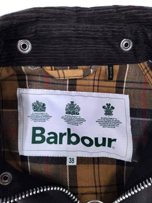 モデル着用＆注目アイテム 古着 バブアー Barbour OS WAX BURGHLEY