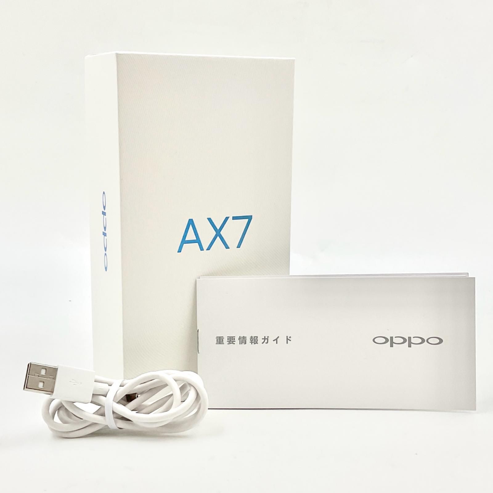 OPPO A X7 64GB ゴールド CPH1903 白ロム 動作確認済【全額返金