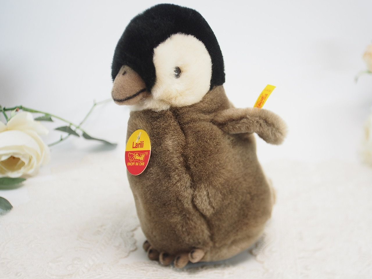 送料無料☆シュタイフ☆Larili Penguin 18cm オールID's完品☆ペンギン