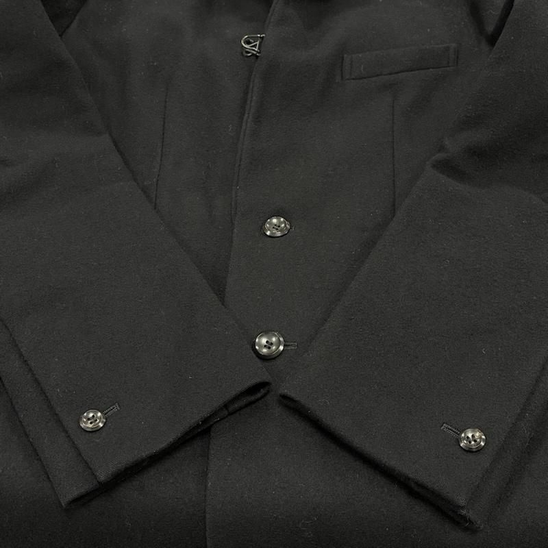 カシミヤ混 平二重