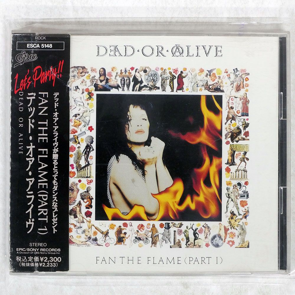 帯 国内盤 DEAD OR ALIVE/FAN THE FLAME (PART I)/EPIC ESCA5148