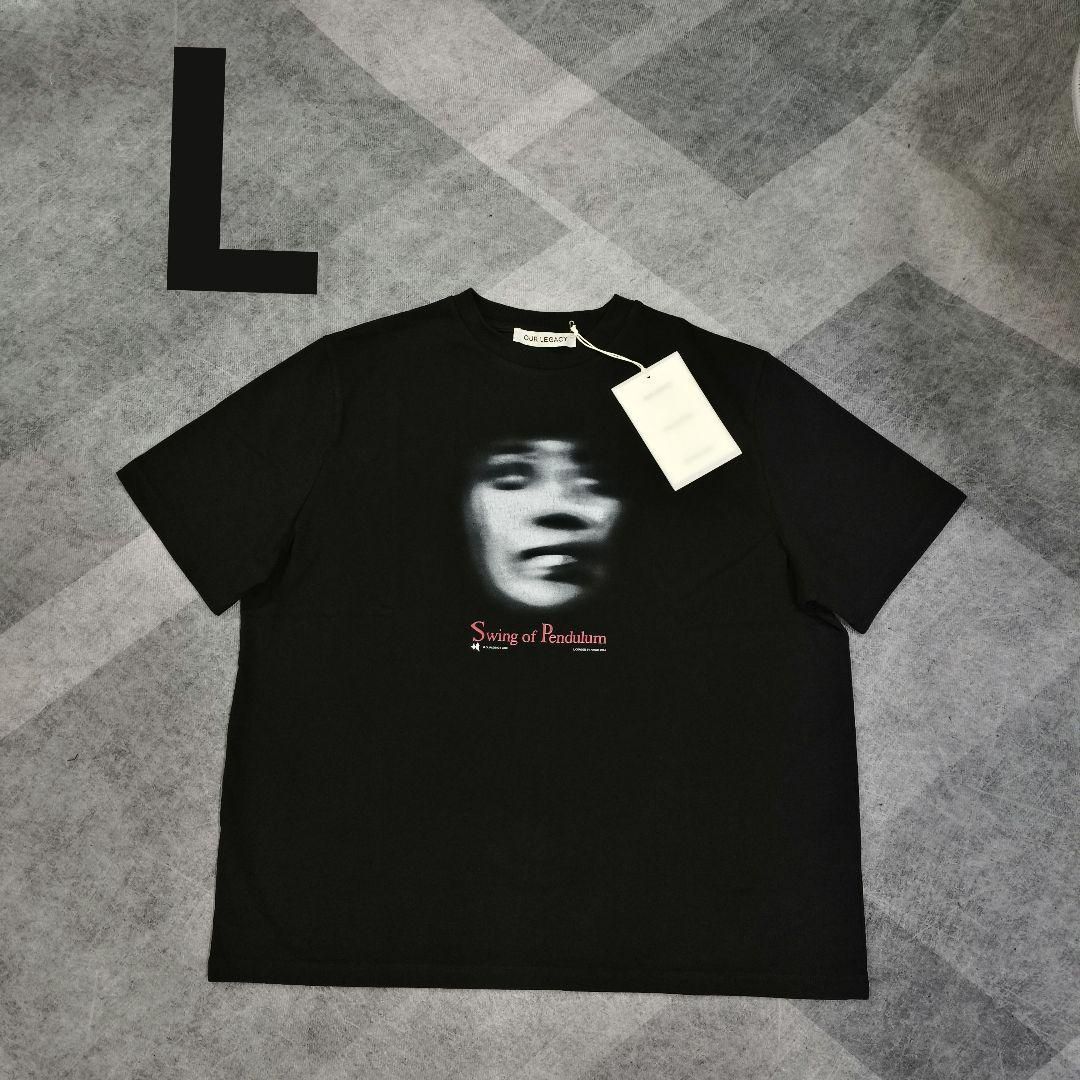 OUR LEGACY プリントティシャツ OUR LEGACY 手形プリント 長袖Tシャツ