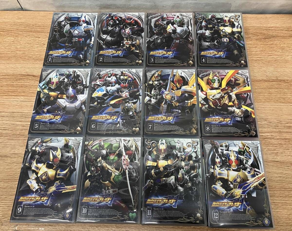 ☆DVD 【※※※】[全12巻セット]仮面ライダー剣 VOL.1~12 仮面