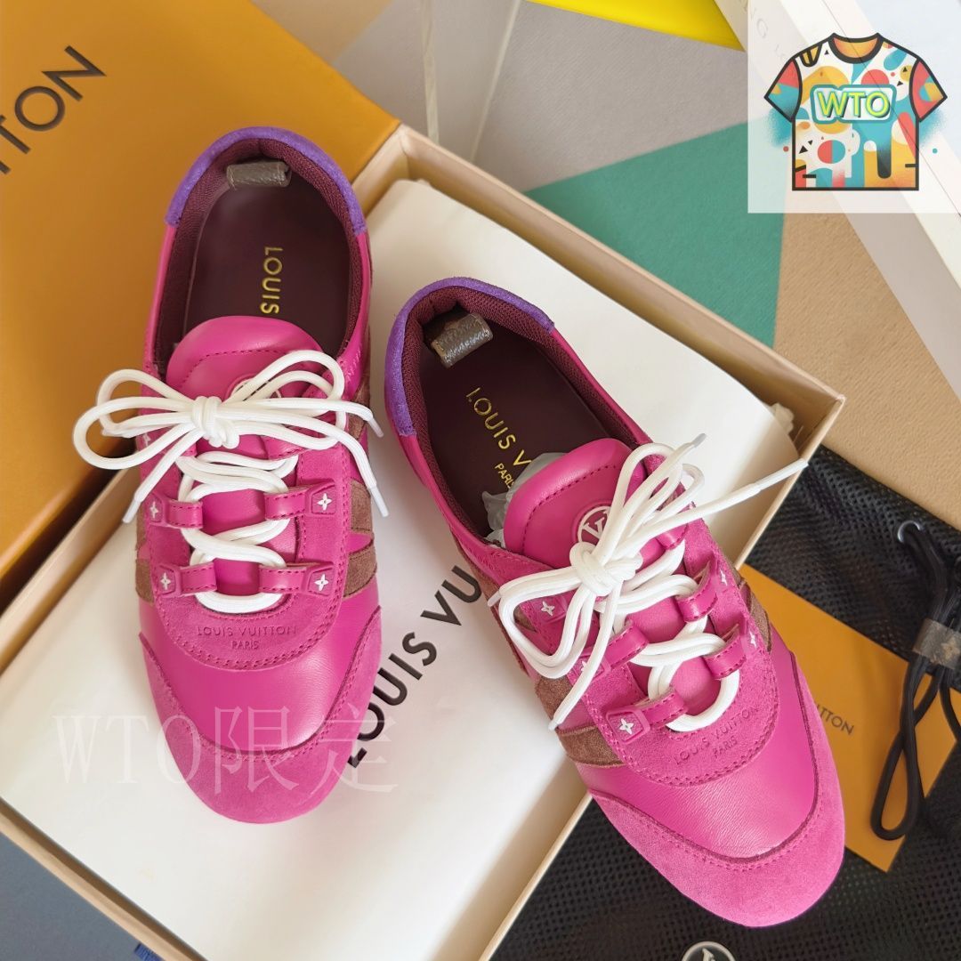 【可愛い】LOUIS VUITTON Sneakerina スニーカー Louis Vuitton Sneakerina バレエ スニーカー03-1 - メルカリ