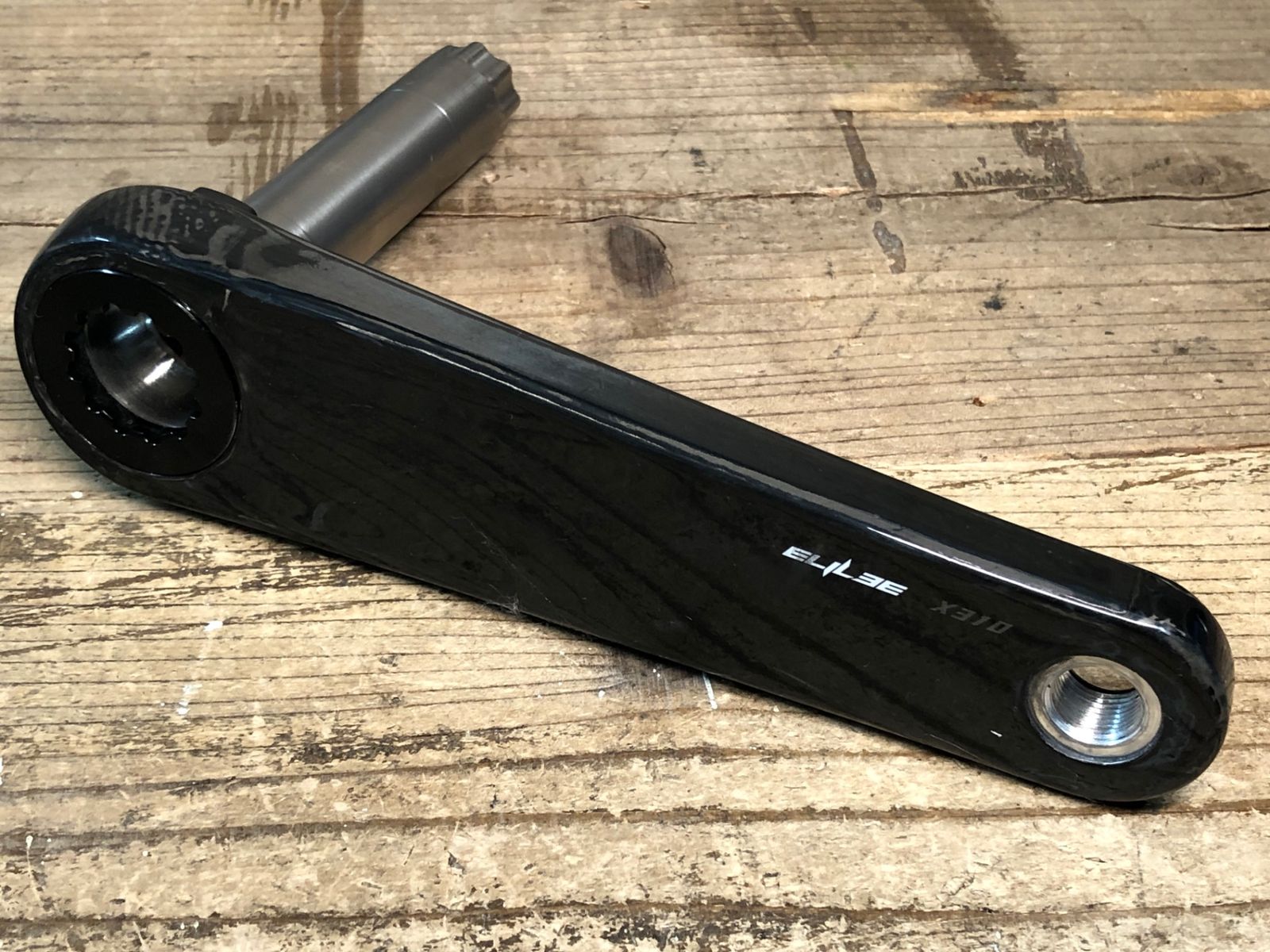 ELILEE X310クランクアーム チタンシャフト 170mm 24mm 新品 ELILEE X310 クランクアーム 170mm 24mm 新品 ELILEE エライリー X310