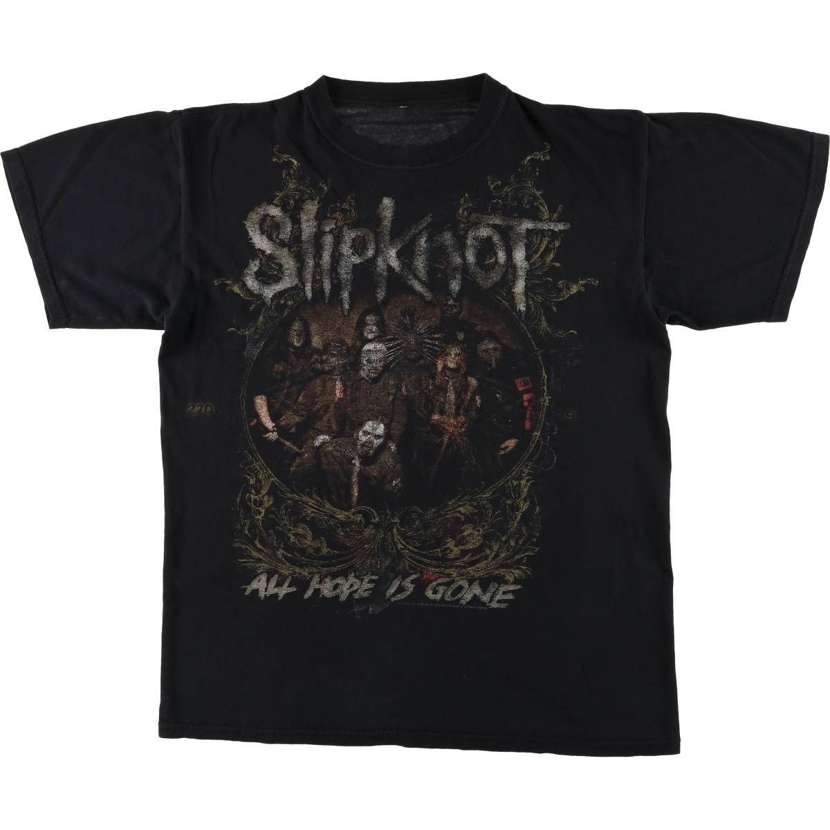 古着 Slipknot スリップノット バンドTシャツ バンT メンズL相当