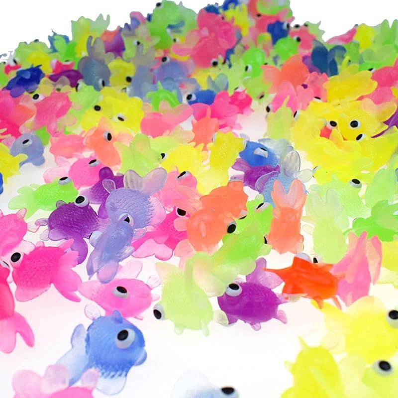 ミニチュアサイズのお祭り金魚♡ ガラスのお祭り「金魚すくい」ガラスの縁日 ミニチュアサイズ | iichi